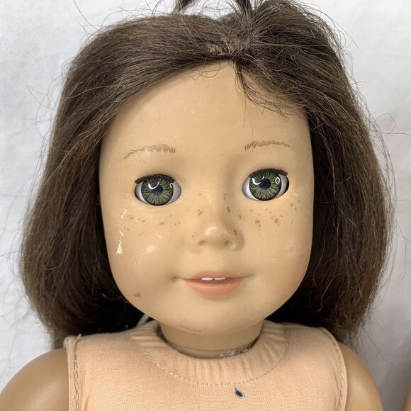 American Girl Dolls Lot of 2 for parts or repair/ As-Is Not Broken Blonde Brown - Picture 2 of 16